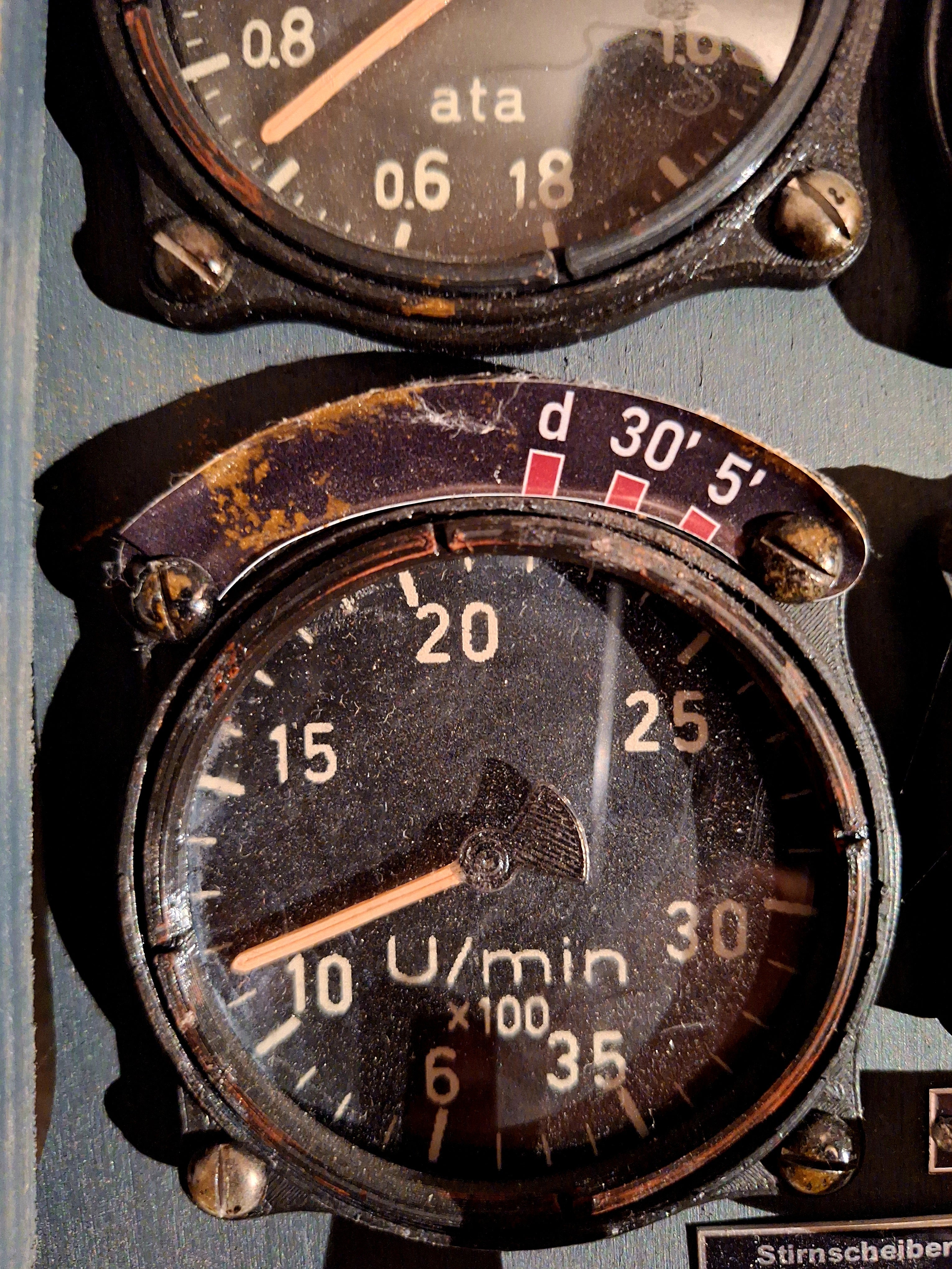 Instrument Panel of the Messerschmitt Bf 109 G-6